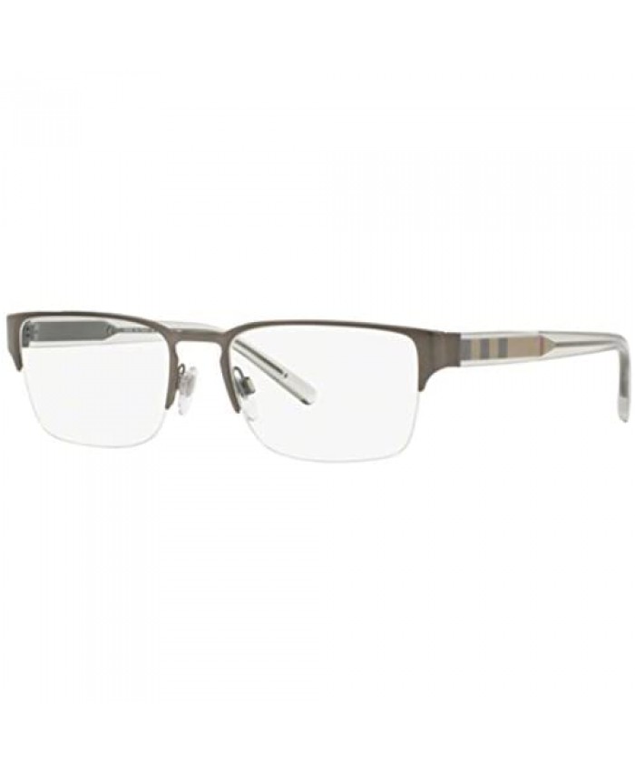 Burberry Men's BE1297 Eyeglasses Dark Nikel 54mm