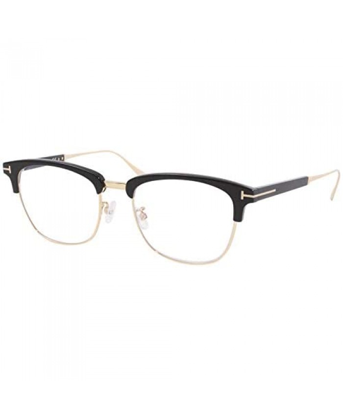 Eyeglasses Tom Ford FT 5590 -F-B 001 Shiny Black Rose Gold/Blue Block Lenses