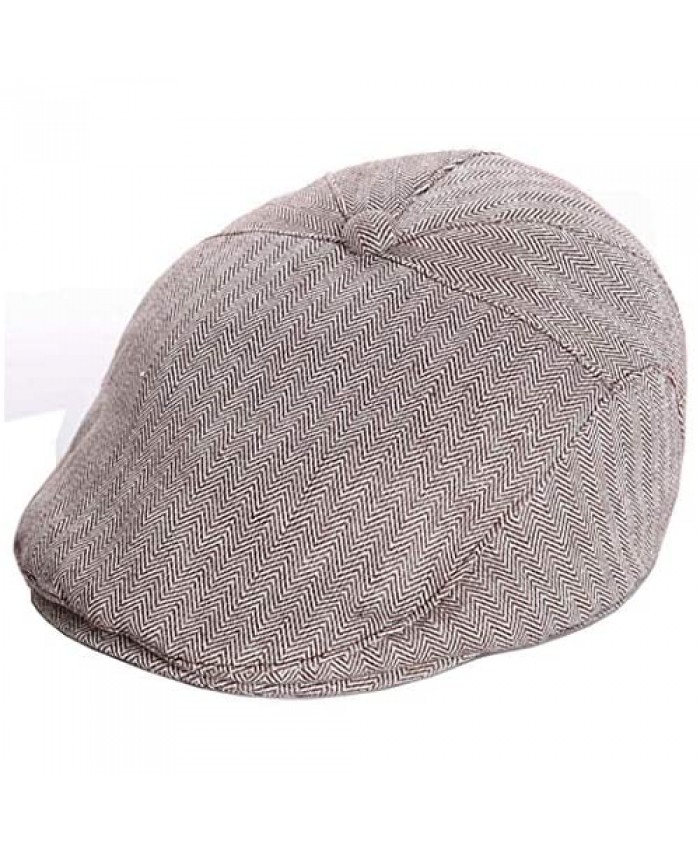 INOGIH Boys Tweed-Newsboy Cap Toddler Cotton Beret Hat 6M to 2 Years