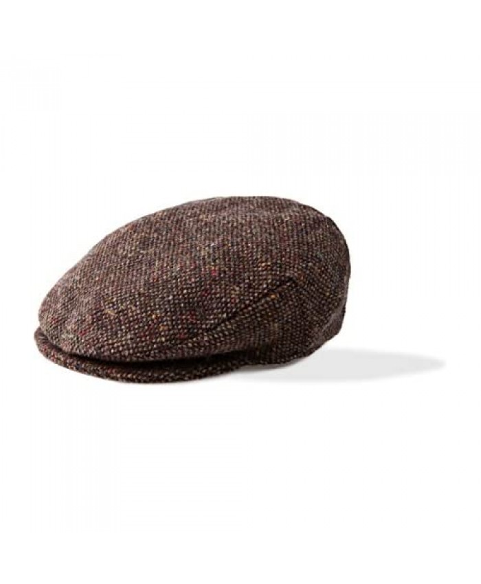 Irish Tweed Flat Cap for Men Handmade Wool Hats in Donegal