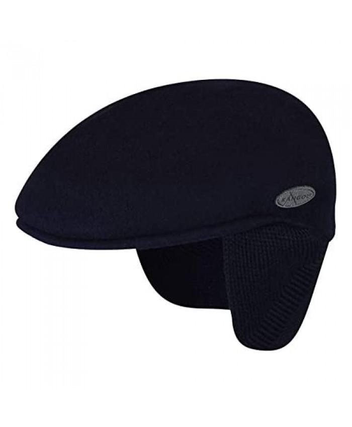 Kangol Men's Wool 504 Earlap Flat Ivy Cap Hat