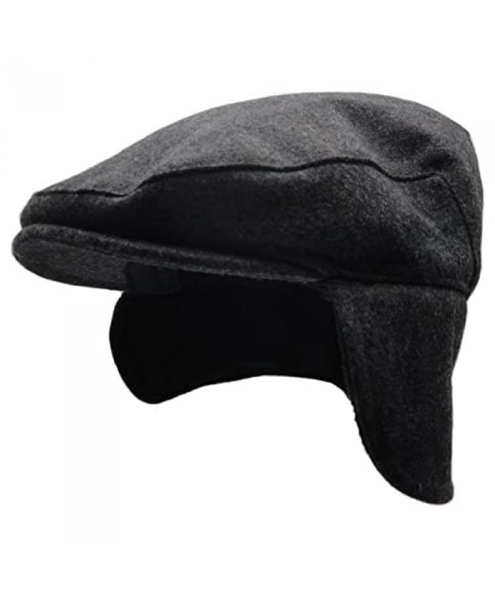 Men's Vintage Style Wool Blend Gatsby Ivy Newsboy Hat