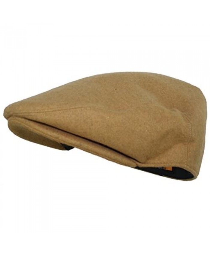 Ted and Jack - Street Easy Felt Newsboy Driving Cap with Plush Lining