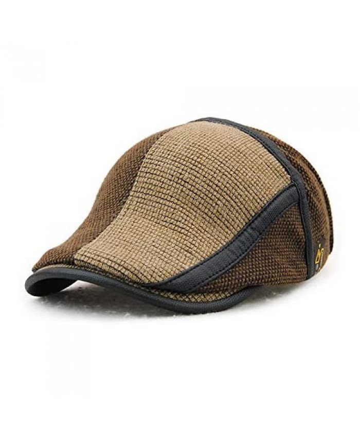 Zegoo Women's Men's Knit Gatsby Newsboy Golf Flat Ivy Hat