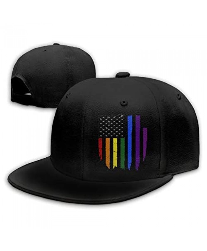 Car American Flag Breathable Snapback Caps Adjustable Baseball Fitted Hats Hat Fits Women's