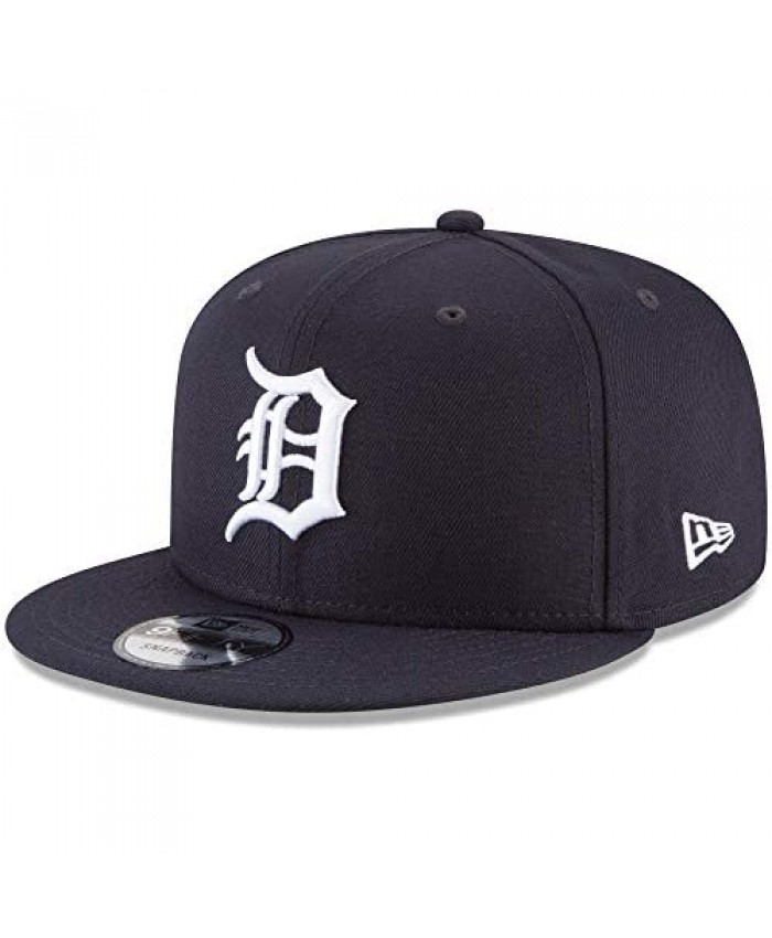 New Era Detroit Tigers Adjustable 9Fifty MLB Flat Bill Baseball Cap 950