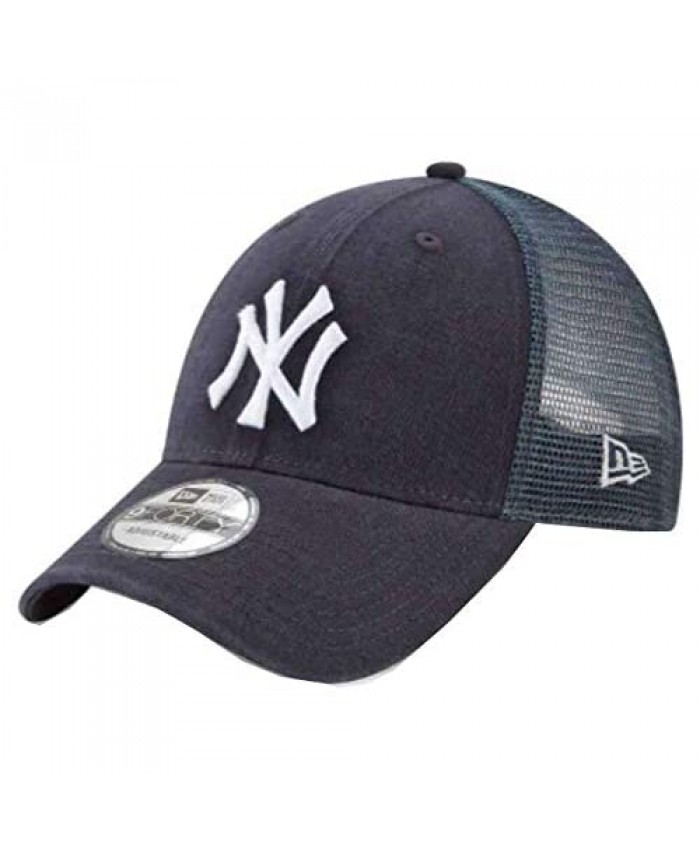 New Era New York Yankees Trucker Hat Adjustable Mesh Navy Blue Hat