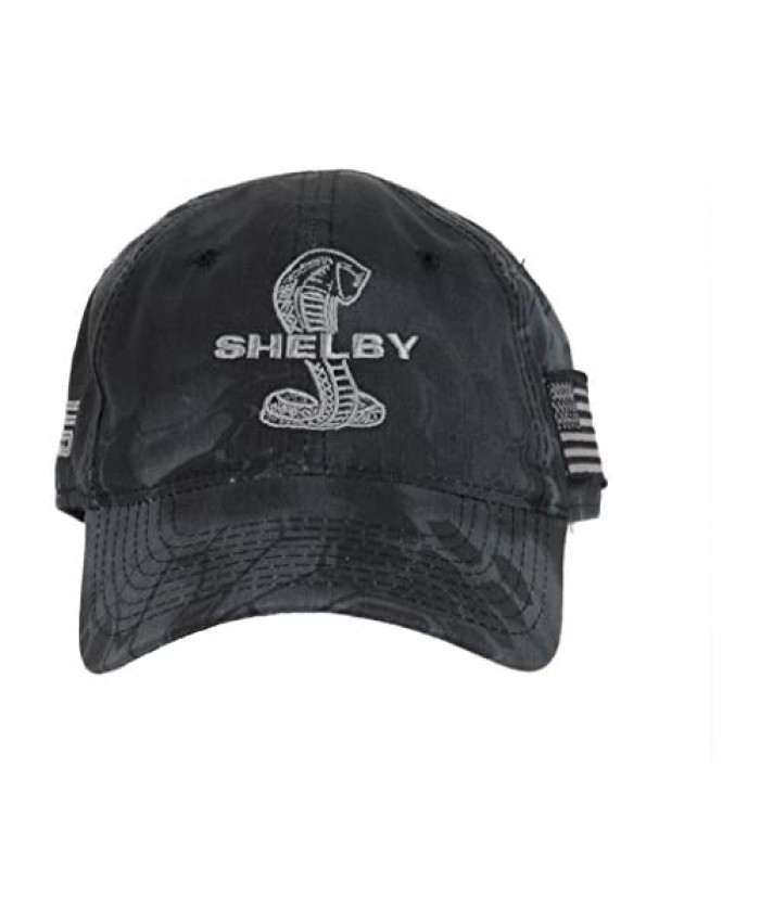 Shelby Black Camo Cap Hat | Officialy Licensed Shelby Product | Adjustable One-Size Fits All