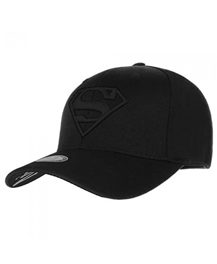 WITHMOONS Superman Shield Embroidery Baseball Cap AC3260