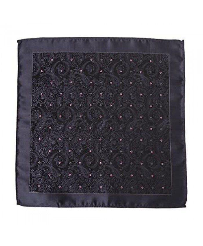 Epoint Men's Fashion Patterns Microfiber Hanky Elegant For Dad Handkerchief