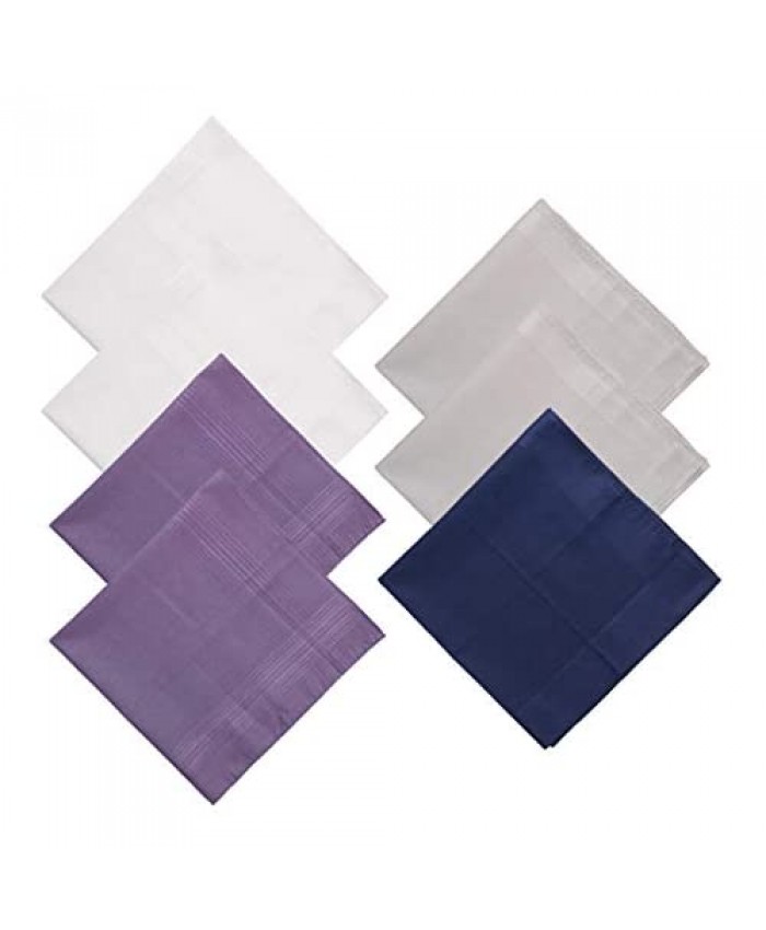 Mens Cotton Hanky Handkerchiefs Sets For Daily Use By Y&G