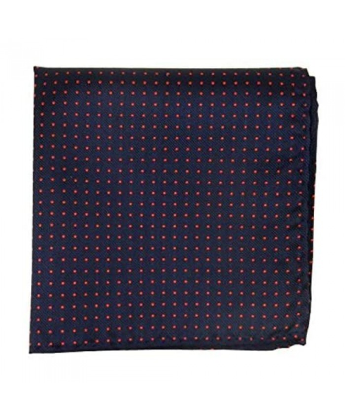 The Tie Bar Mini Dots 100% Woven Silk Pocket Square