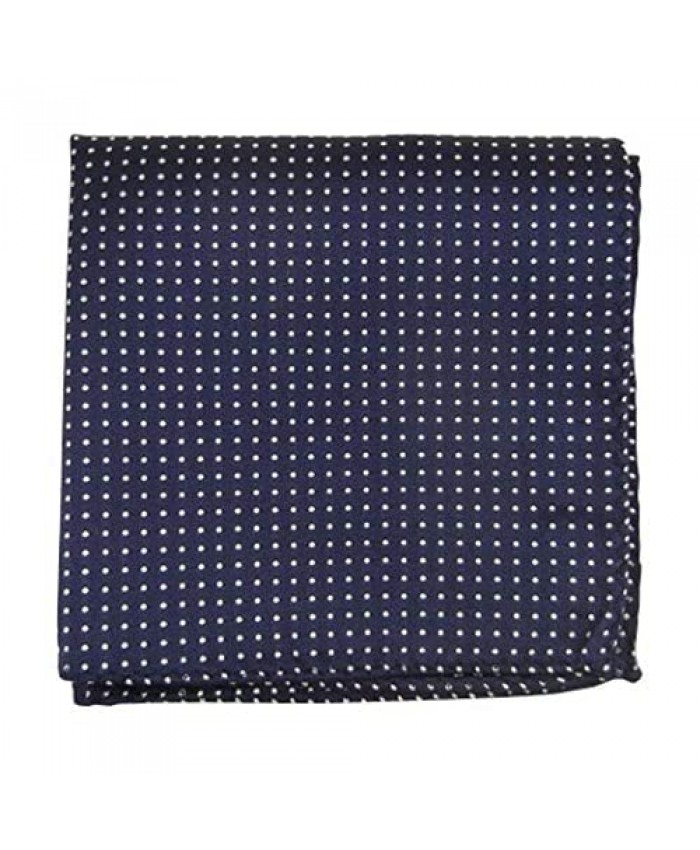 The Tie Bar Pindot 100% Woven Silk Pocket Square