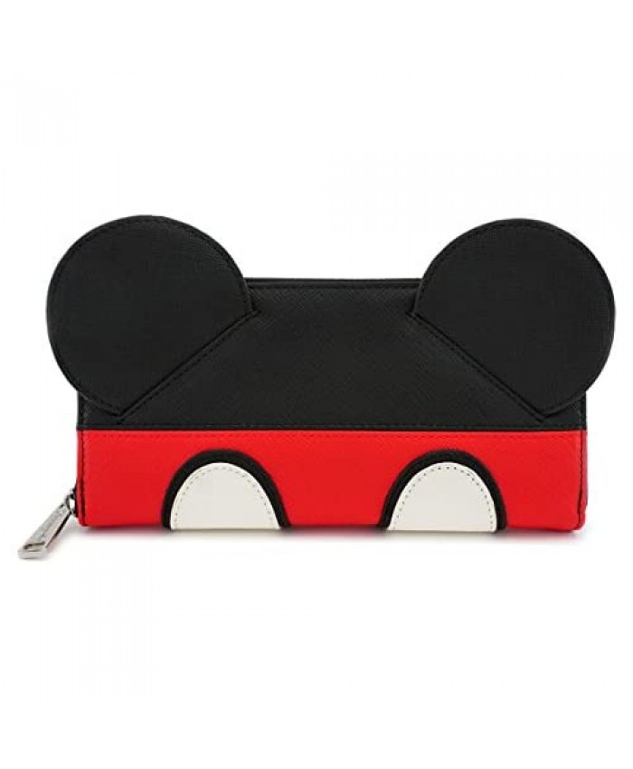 Loungefly Disney Mickey Mouse Suit Zip Around Wallet