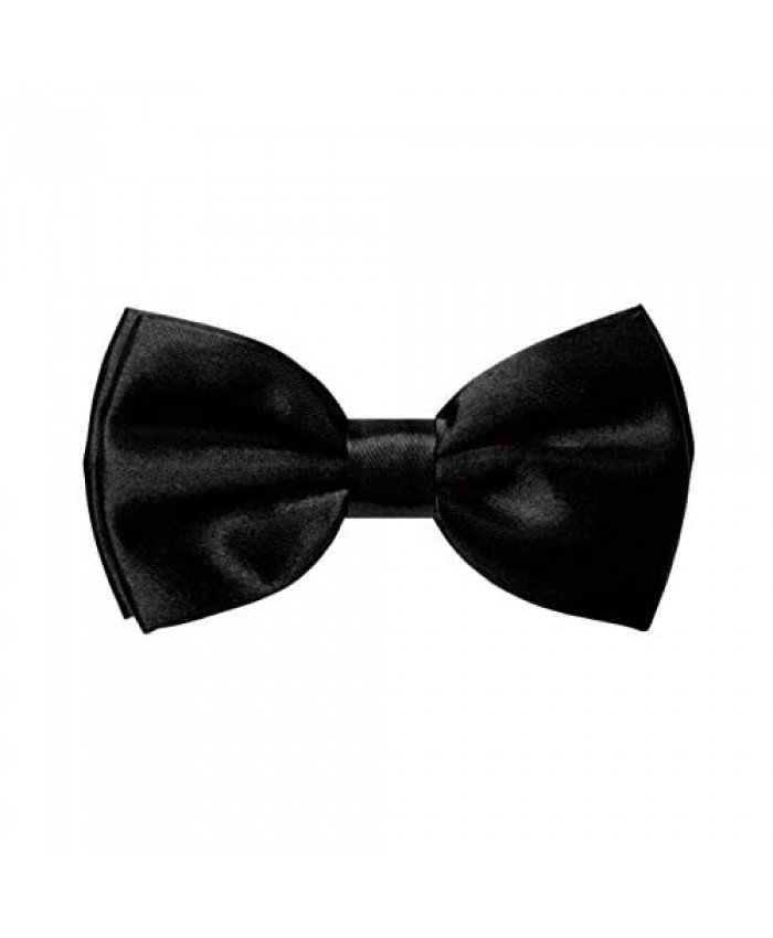 Navisima Classic Pre-Tied Bow Tie - Adjustable Formal Solid Colors Bowtie For Boys Girls Baby Toddler