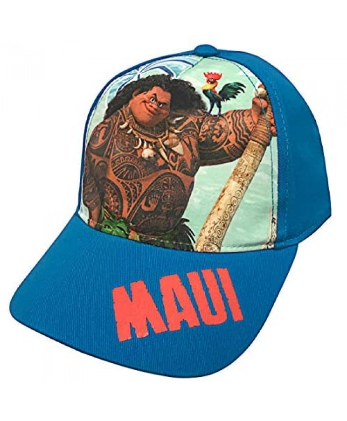 Disney Moana Maui and Heihei Girls Baseball Cap - Toddler/Little Kids Blue