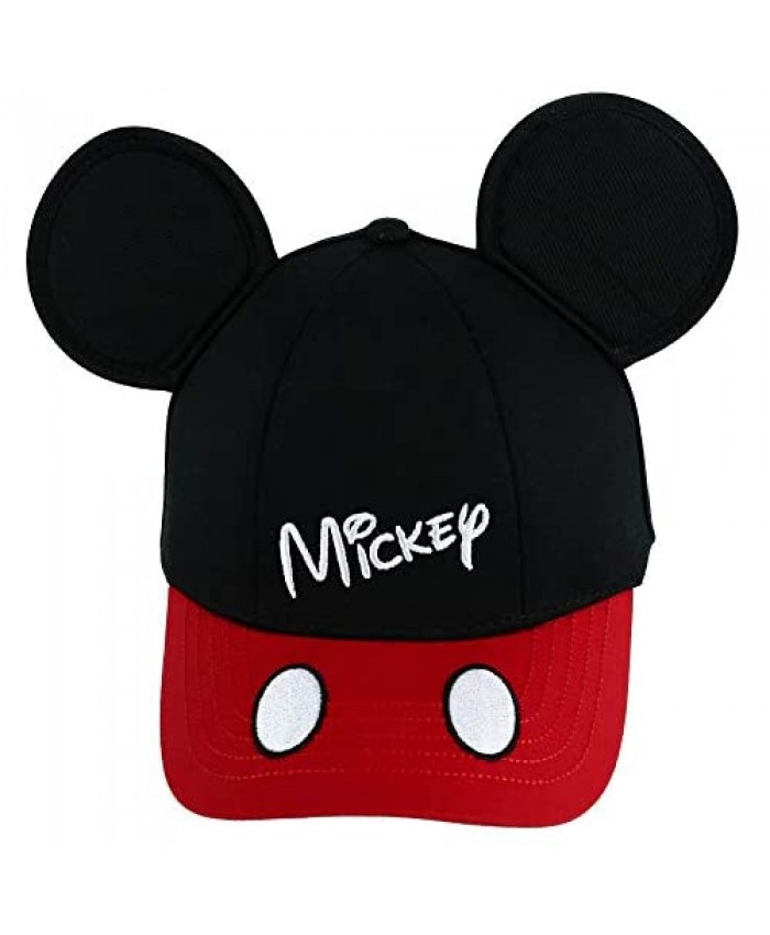 Disney Youth It's Mickey Ear Hat Black Red