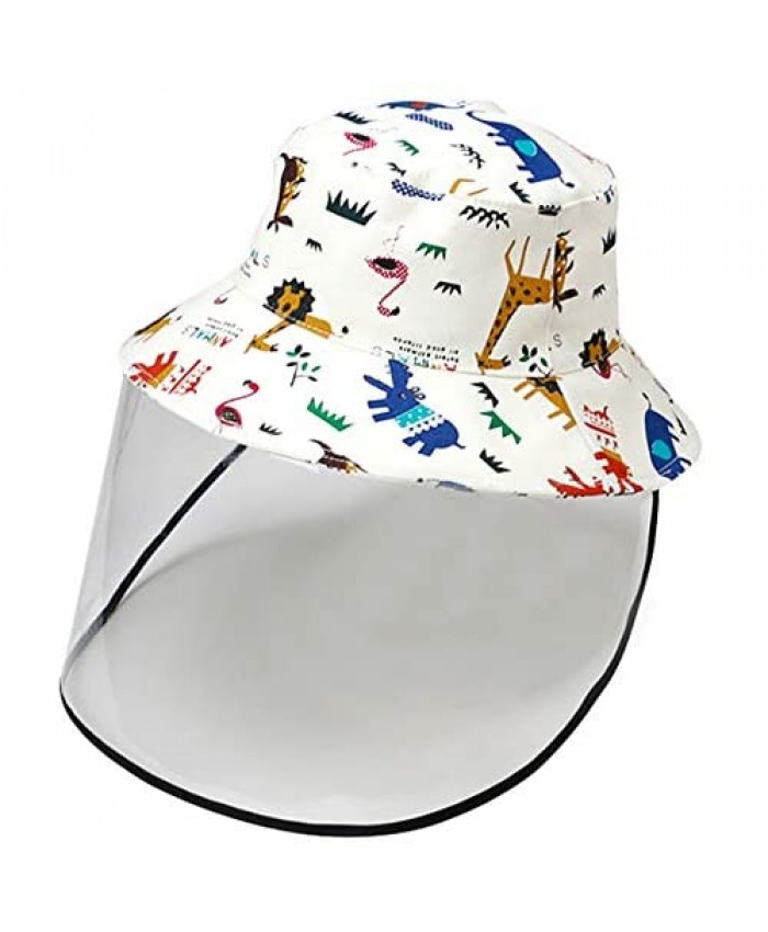 Jastore Kids Boy Girl Bucket Hat Sun Hats Breathable Summer Windproof Hat