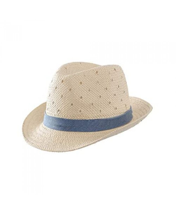 LLmoway Kids Summer Straw Hat for Baby Infant Toddler Boys Fedora Beach Sun Hat