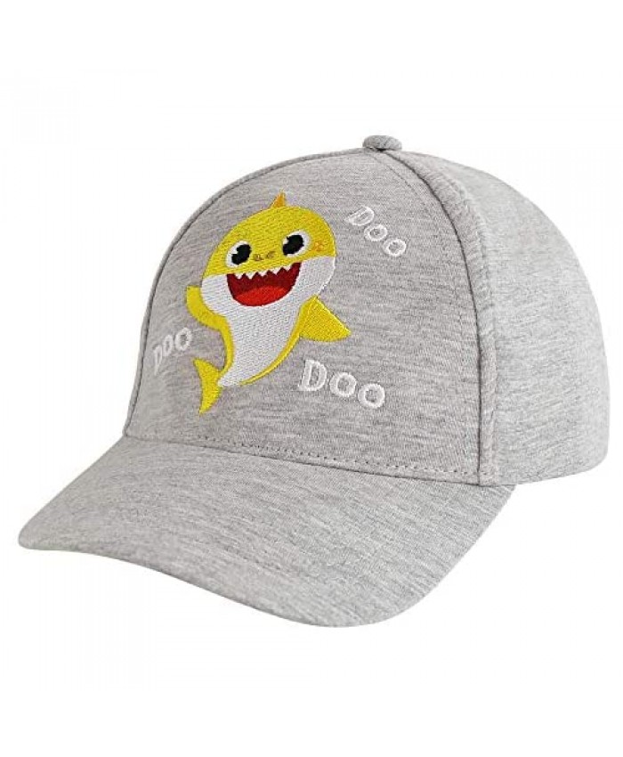 Nickelodeon Toddler Hat for Boy’s Ages 2-4 Baby Shark Kids Baseball Cap 3D Design Fin