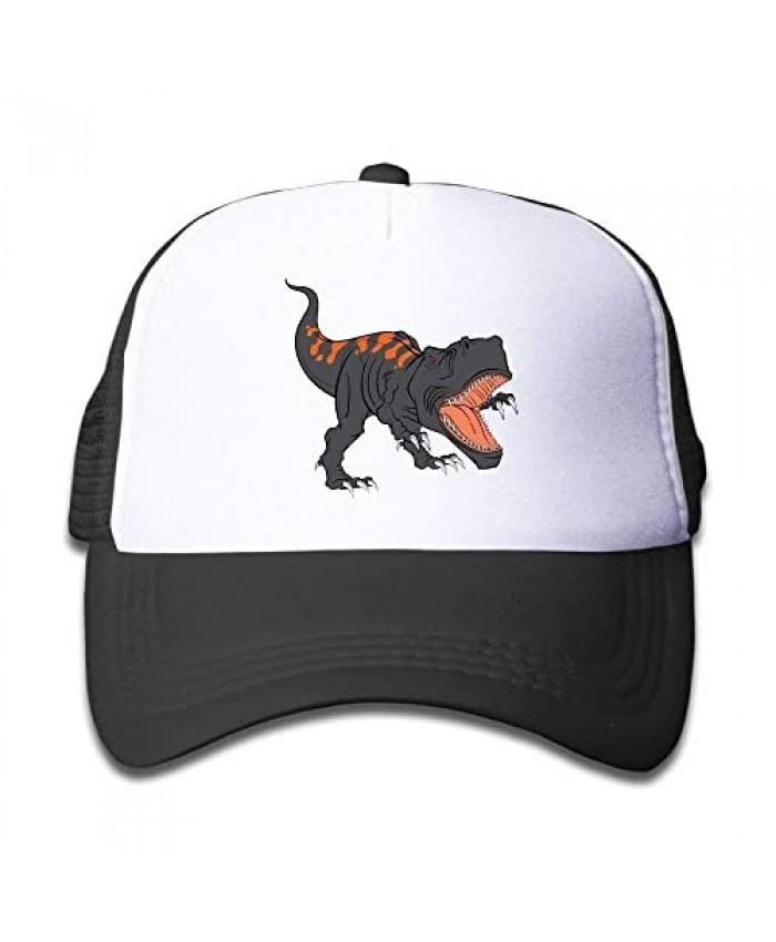 NVJUI JUFOPL Boys' Dinosaur Hat Mesh Snapback Adjustable Trucker Baseball Cap