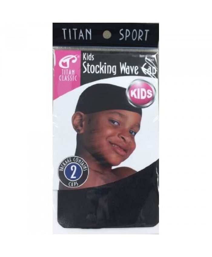 Titan Classic Kids Stocking Wave Cap - Pack of 2