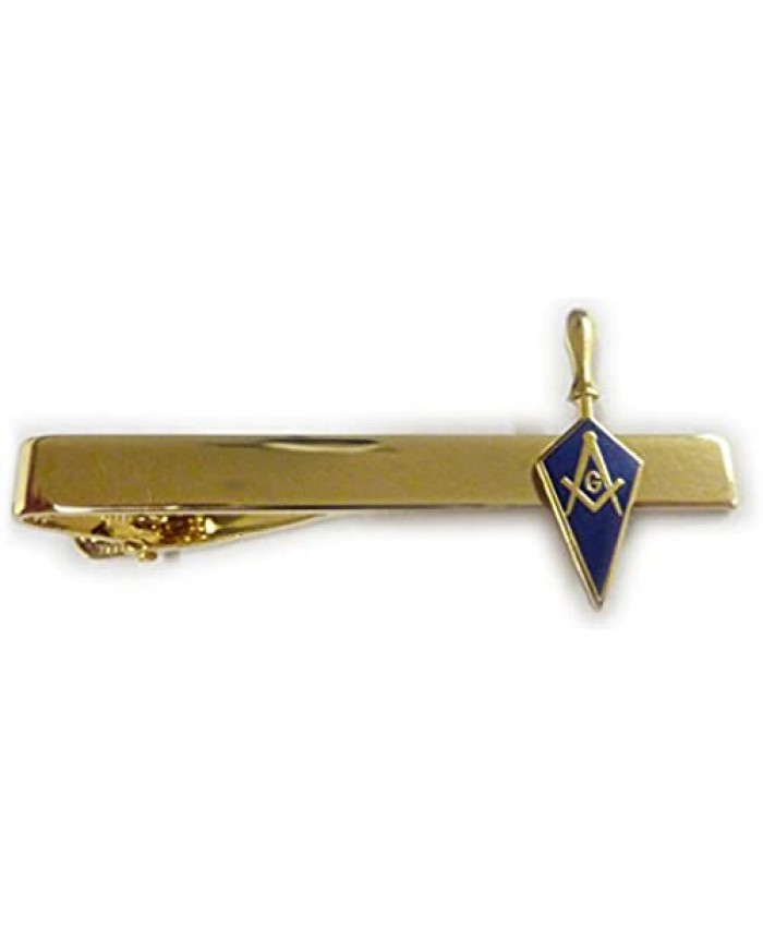 Trowel Masonic Freemason Tool Masonry Square Compass Suit Work Tie Bar Clip
