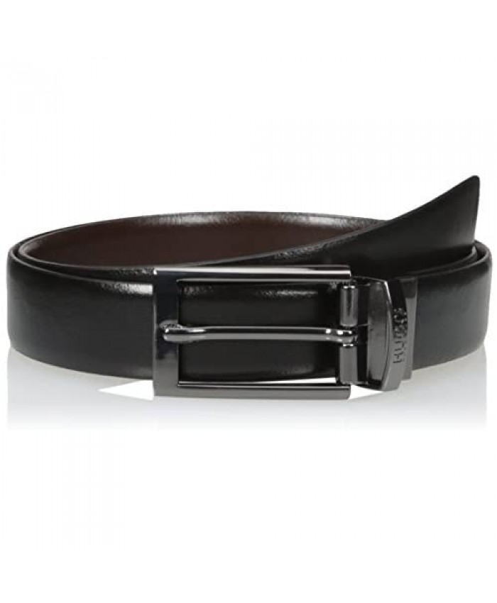 Hugo Boss Men's Elvio-u Sized Reversible Italian Leather Belt - Belts ...