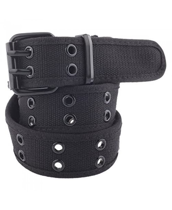 Unisex Two-Hole Canvas Belt - Available in 14 Colors