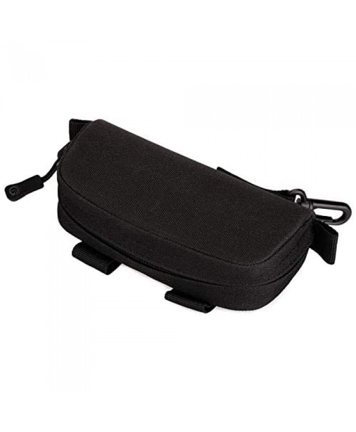 ArcEnCiel Tactical MOLLE Eyeglasses Hard Case Sunglasses Carrying Box Protective Bag Pouch