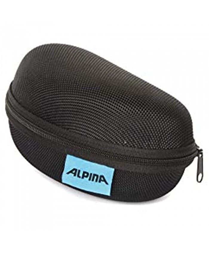 ALPINA Unisex's Glasses case Black one Size