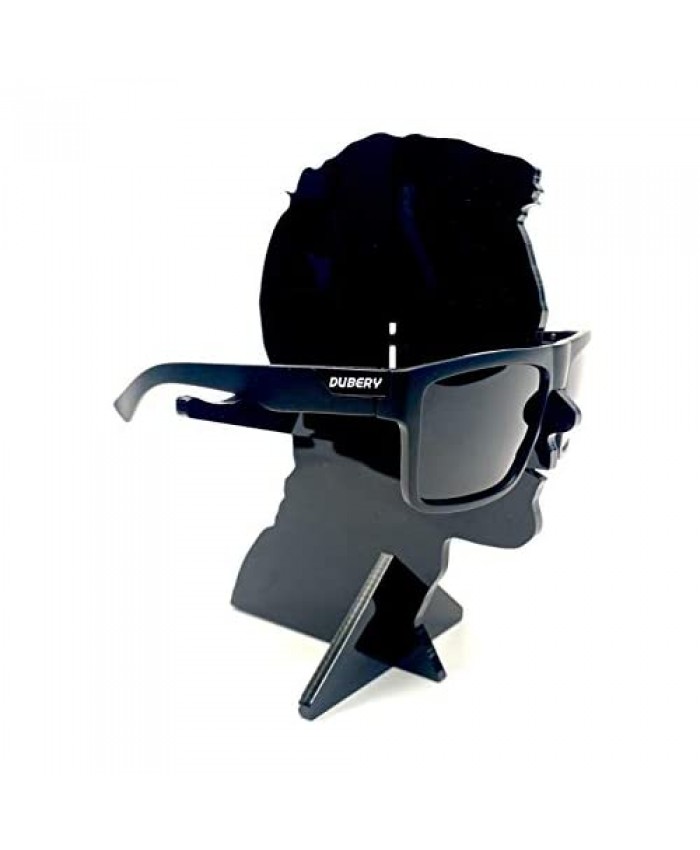 Table Top Mens Black Acrylic Sunglasses Head Eyewear Storage Stand Organizer