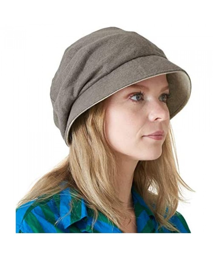 CHARM Casualbox | Womens Sun Hat Organic Cotton Reversible Japanese Design