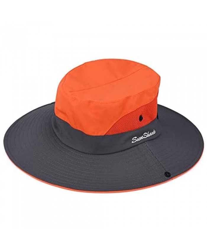 Sowift Women Sun Hat Wide Brim Lightweight Mesh Summer Cap Outdoor Fishing Hats UV Protection