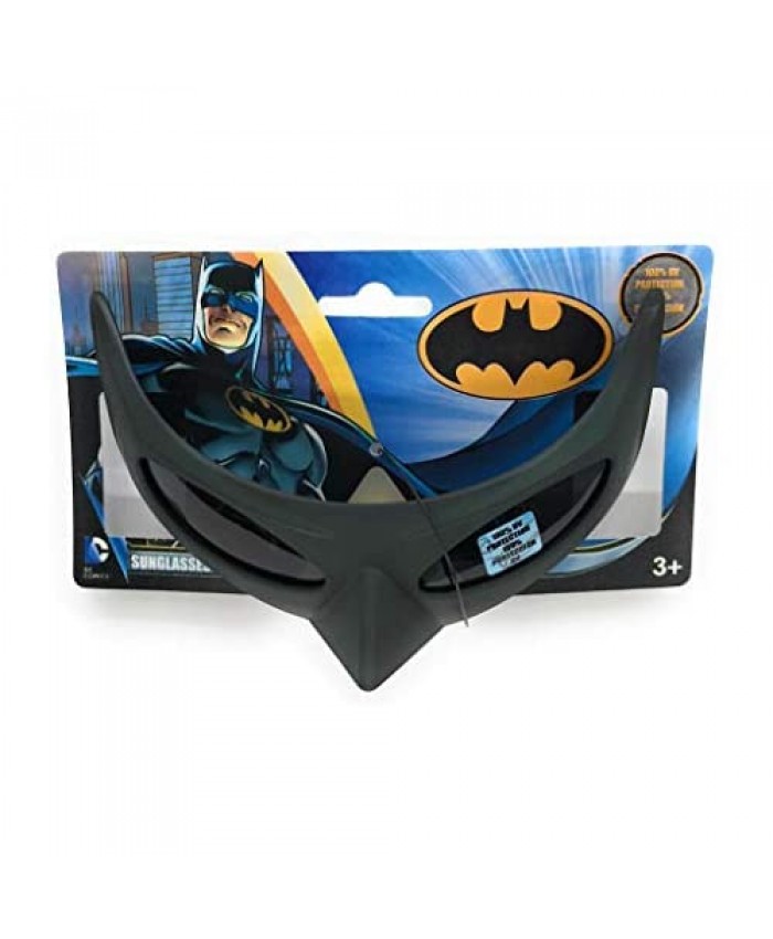 Batman Mask Childrens Kids Boys Black Sunglasses - 100% UVA & UVB Protection