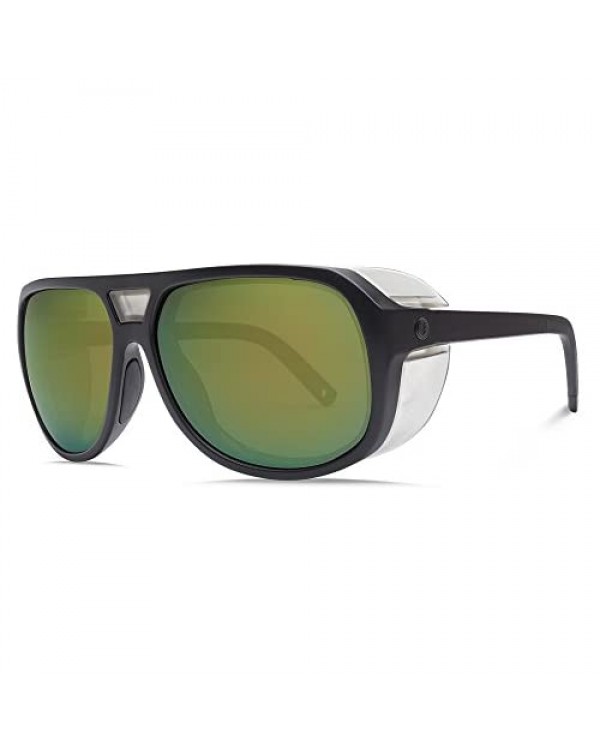 Electric Visual Stacker Matte Black/OHM+Polarized Bronze Green Sunglasses