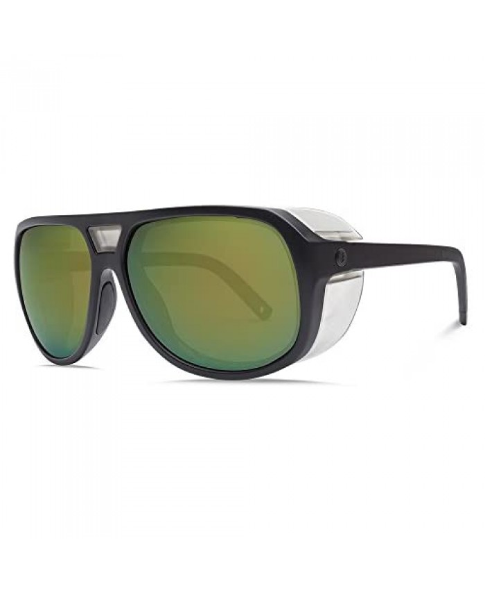 Electric Visual Stacker Matte Black/OHM+Polarized Bronze Green Sunglasses