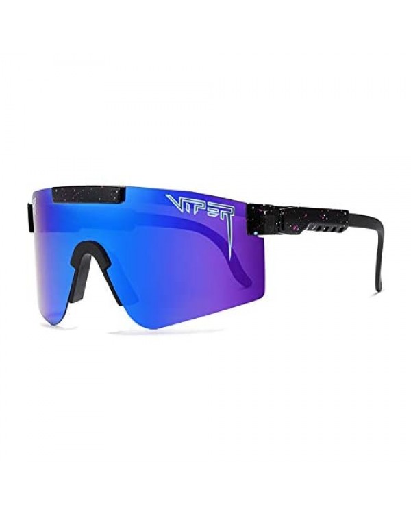 Navy Blue SunglassesOutdoor Cycling Glasses for Women and Men Tr90 Frame UV400 Polarized Sunglasses for Sports Fishing Golf Baseball Running