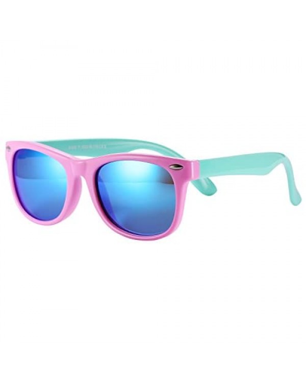 Pro Acme TPEE Rubber Flexible Kids Polarized Sunglasses Age 3-10