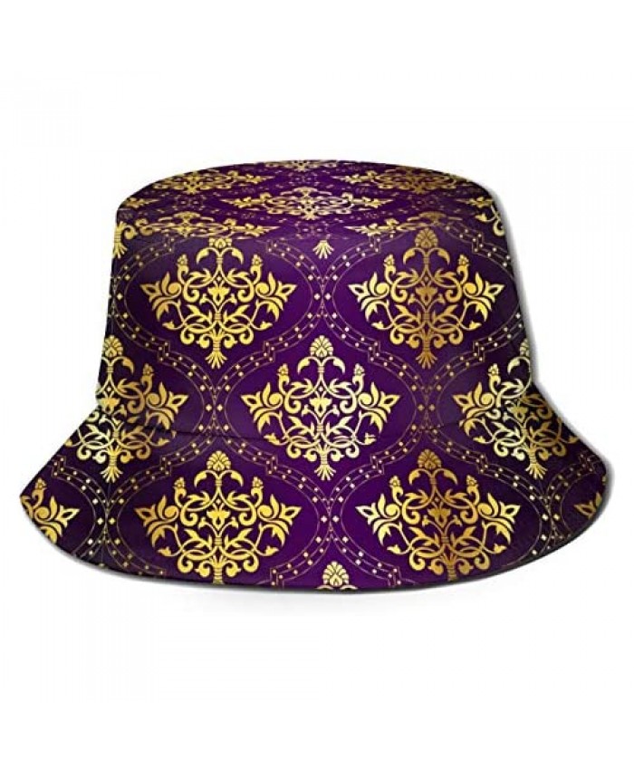 Bucket Hat Fisherman Outdoor Cap Double-Side-Wear Reversible Printed Packable Unisex Cap Best Gift
