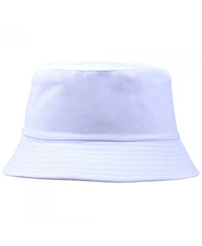 Bucket Sun-Hat Solid Women Foldable - Summer Fisherman Hats Unisex Medium