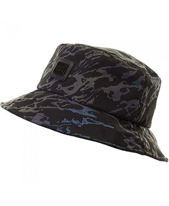 Funky Junque Bucket Hat Flash Reflective Sun Hat Bendable Brim Festival Boonie Cap