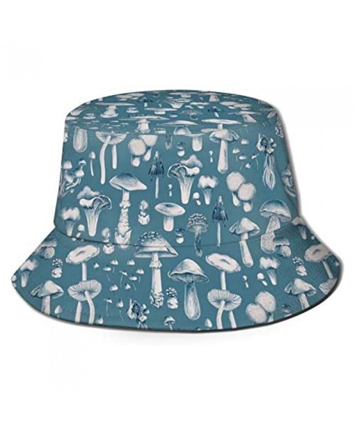 Funny Pattern Unisex Packable Bucket Hat Summer Fisherman Hat Travel Beach Sun Cap for Men Women