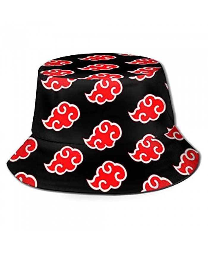 Naruto Anime Bucket Hats Trendy Lightweight Summer Sun Protection Hat Outdoor Cap for Fishing Hunting Camping