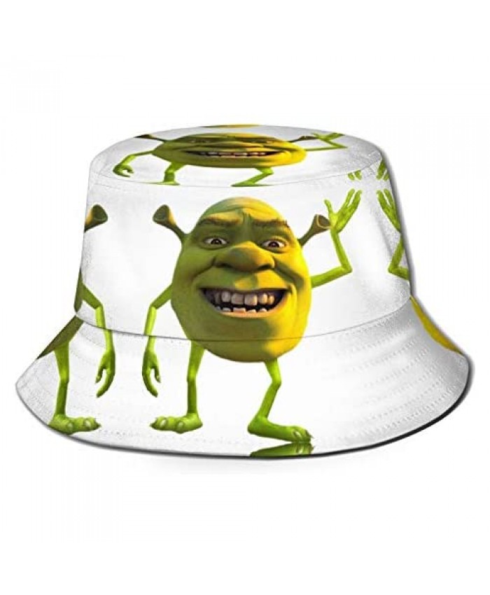 Shrek Wazows-Ki Unisex Bucket Hat Summer Travel Beach Sun Hats Outdoor Cap