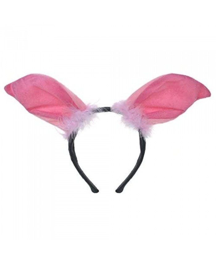 TOPTIE Plush Animal Headbands Ear Horn Hair Hoop Birthday Dress-Up Party Supplies