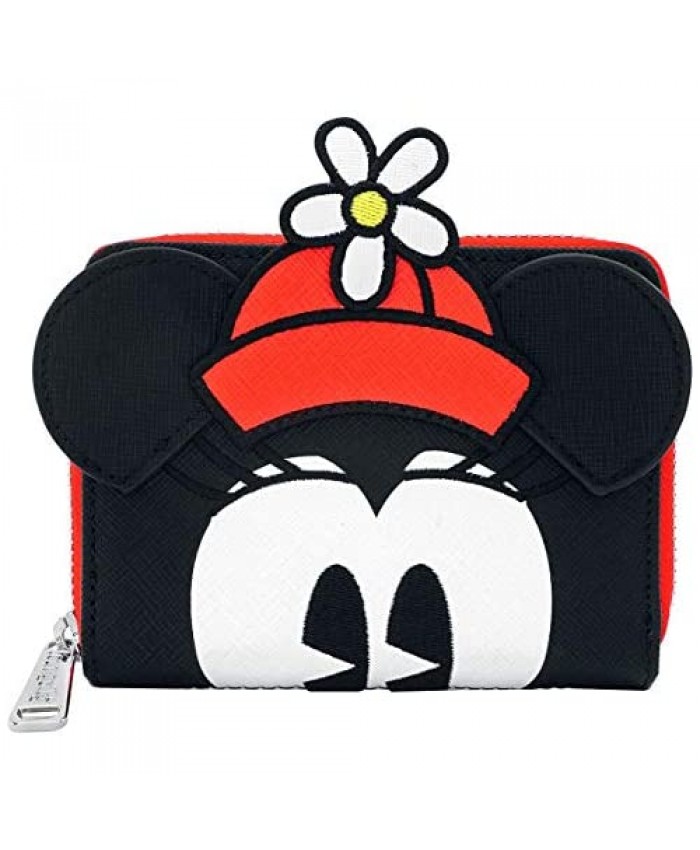 Loungefly x Disney Positively Minnie Mouse Polka Dot Zip Around Wallet