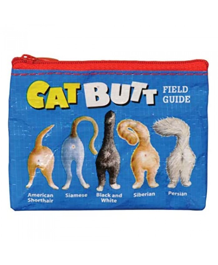 Blue Q Cat Butts Coin Purse Bag As Womens