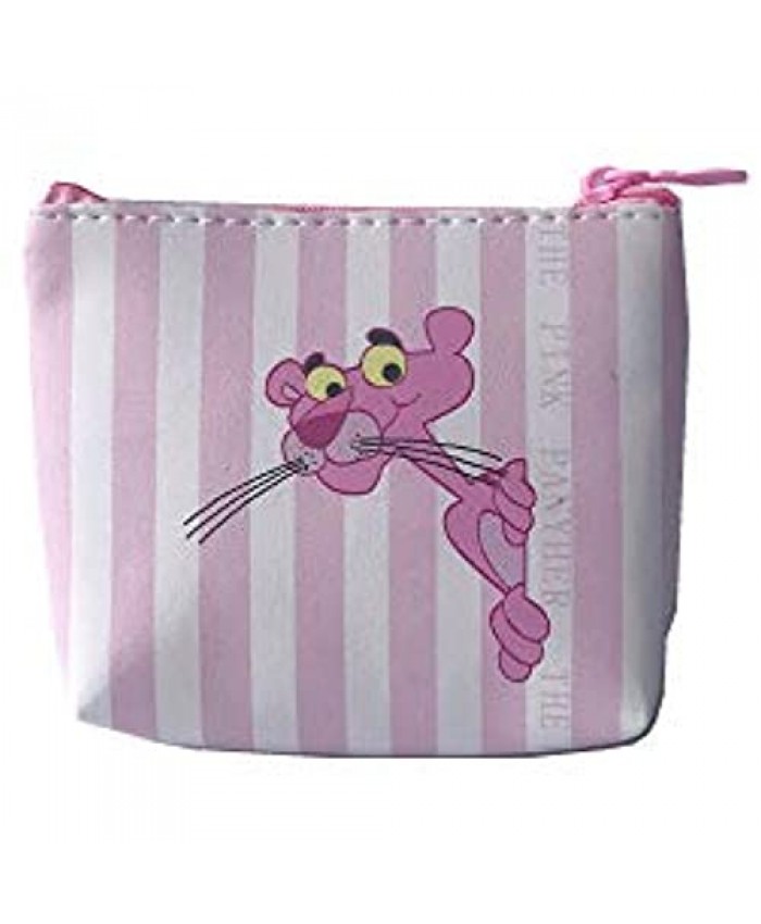 Pink Panther Fashion Coin Purse Wallet Bag Change Pouch Key Holder