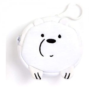 We Bare Bears TINY COIN WALLET Cute bear birth day gift simple Cute design small airpods pouch case
